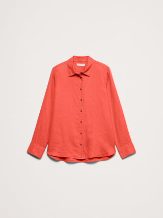 Camisa Manga Larga de Lino