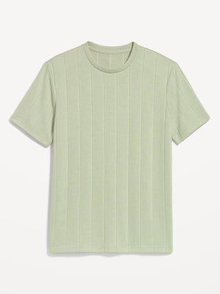 Camiseta tipo suéter relajada.