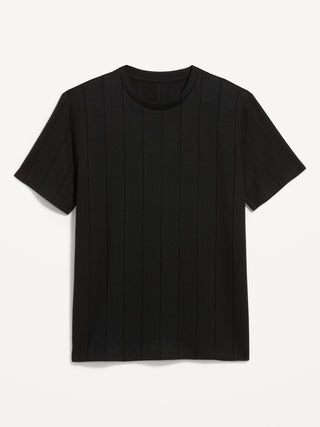 Camiseta tipo suéter relajada.