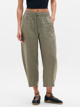 Pantalón corto de lino Easy Barrel de Retreat.