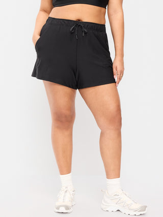 High-Waisted PowerSoft Shorts -- 3.5-inch inseam.