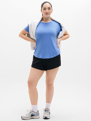 Camiseta Deportiva con Cuello Redondo