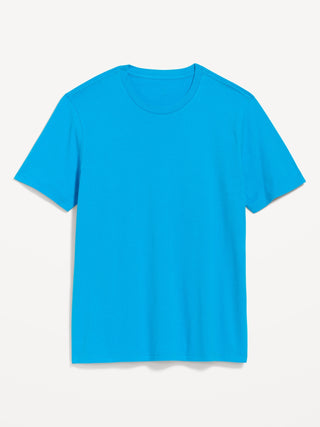 Camiseta Manga Corta Cuello Redondo de Algodón