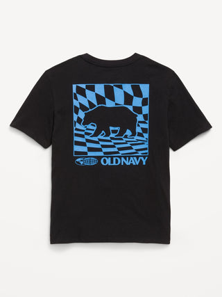 Camiseta Manga Corta con Gráfico, Niño