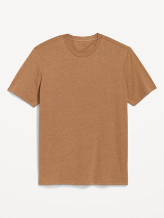 Camiseta Manga Corta Cuello Redondo de Algodón