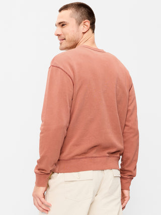 Sudadera Holgada Con Cuello Redondo.