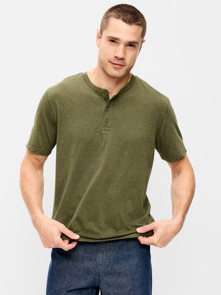 Camiseta henley.