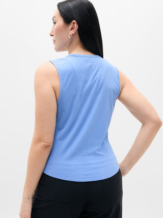 Camiseta sin mangas con cuello en V Foundation.