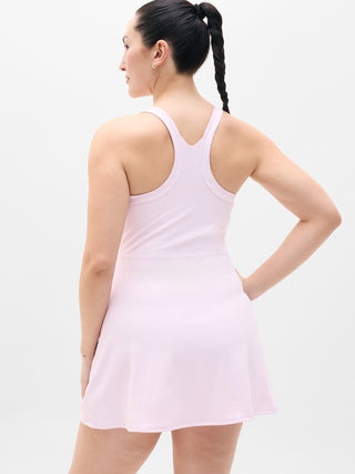 Vestido Deportivo Semi Ajustado Espalda Cruzado