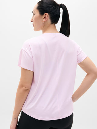 Camiseta Deportiva con Cuello Redondo
