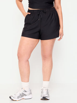 High-Waisted PowerSoft Shorts -- 3.5-inch inseam.