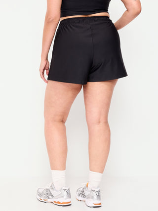 High-Waisted PowerSoft Shorts -- 3.5-inch inseam.