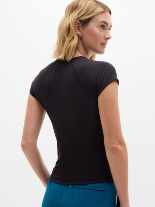 Camiseta de canalé perfecta.