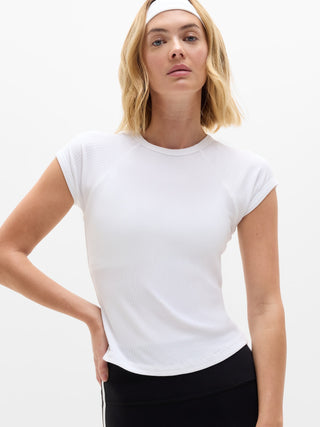 Camiseta de canalé perfecta.