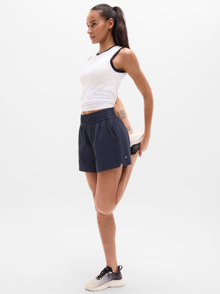 Short Deportivo con Cintura Elástica y Bolsillos