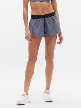 Pantalones cortos con cinturilla elástica de talle medio Speedwork.