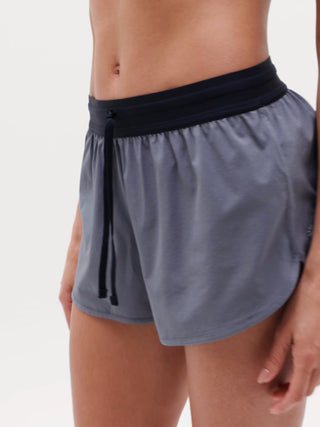 Pantalones cortos con cinturilla elástica de talle medio Speedwork.