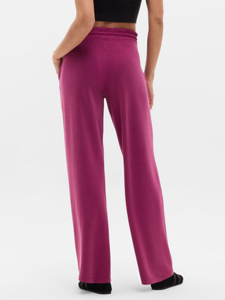 Pantalón Recto Talle Medio con Bolsillos