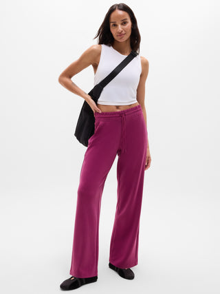 Pantalón Recto Talle Medio con Bolsillos