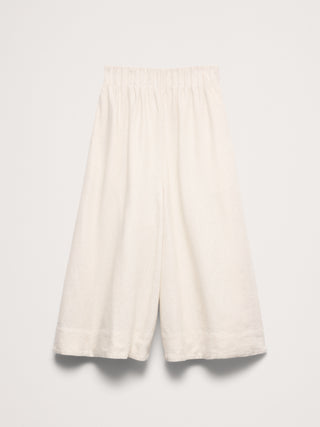 Culotte Ancho Talle Alto con Bolsillos