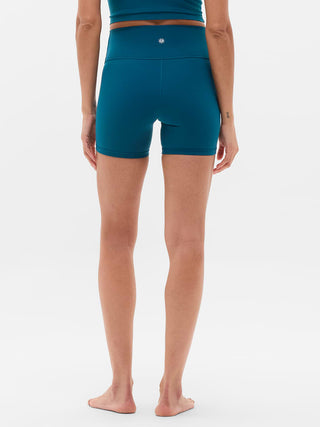 Short Deportivo Talle Alto sin Costuras