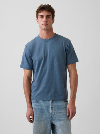 Camiseta Cuello Redondo de Algodón