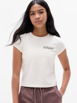 Girls' Fitted Short Sleeve T-Shirt