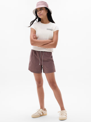 Girls' Fitted Short Sleeve T-Shirt