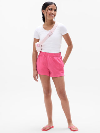 Short Deportivo con Cintura Elástica, Niña
