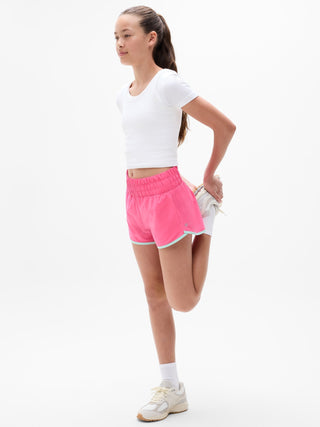 Girls' Athletic Shorts with Pocket