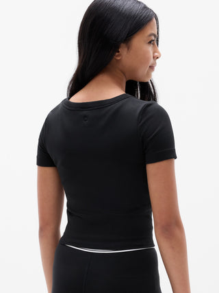 Camiseta Deportiva Cuello Redondo Canalé, Niña