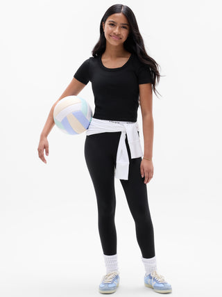 Camiseta Deportiva Cuello Redondo Canalé, Niña