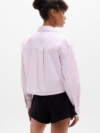 Camisa Deportiva Manga Larga con Bolsillo
