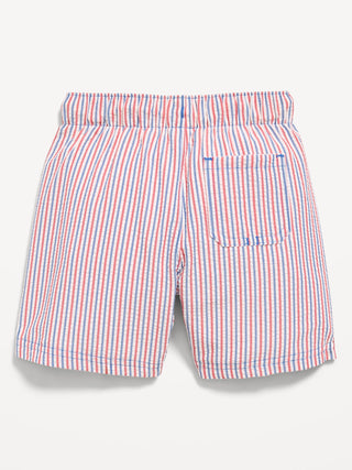 Bañador con textura estampada para niños pequeños.