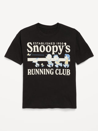 Camiseta con gráfico extragrande de Snoopy de Peanuts™ para niñas.