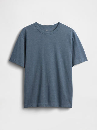 Camiseta Cuello Redondo de Algodón