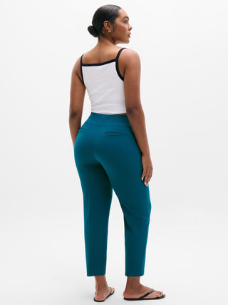 Pantalón Talle Alto con Bolsillos