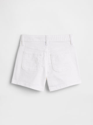 Enagua Short Denim con Detalle Botones, Niña