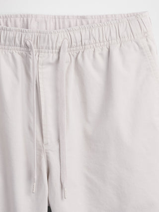 Shorts fáciles de sarga de 7".