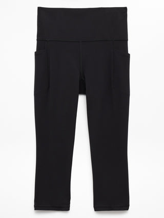 Legging Capri Talle Alto con Bolsillos