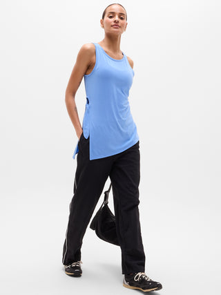 Camiseta sin mangas Move With Ease Asym Tie.