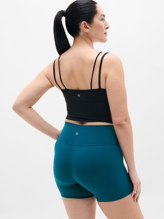 Short Deportivo Talle Alto sin Costuras