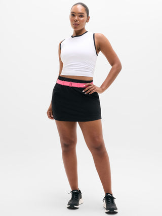 Falda pantalón para correr de 14" de talle alto Weekender.