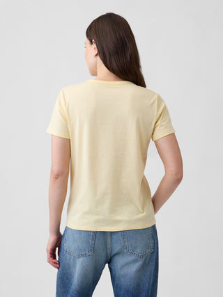 Camiseta favorita con cuello redondo.