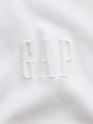 Camiseta con logo relajado de peso pesado para adulto.
