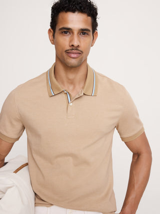 Polo con toque de lujo.