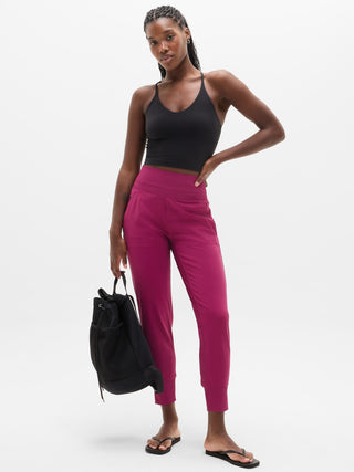 Jogger Talle Alto con Bolsillos