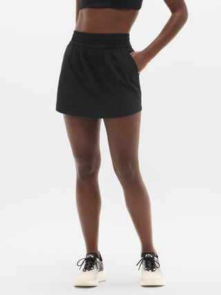 Falda pantalón para correr de 14" de talle alto Weekender.