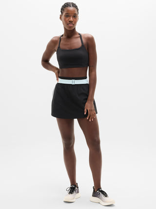 Falda pantalón para correr de 14" de talle alto Weekender.