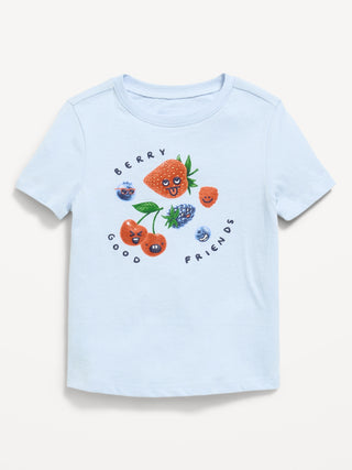 Camiseta Manga Corta con Gráfico, Bebé